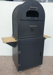 Davlumbazlı mangal büyük boy mangal piiza mangalı