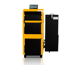 Dual Stokerli Katı Yakıtlı Kat Kaloriferi Kazanı 75 kW BRS-DS-65 65.000 Kcal/H