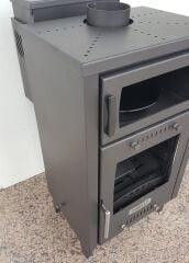 Pelet sobası odun kömür pelet yakabilen pelet sobası  2,5 model mf100 model