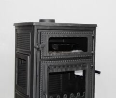 dorello şömine döküm soba kuzine soba camlı soba mf8,5 model