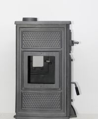 dorello şömine döküm soba kuzine soba camlı soba mf8,5 model