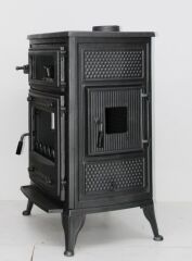 dorello şömine döküm soba kuzine soba camlı soba mf8,5 model