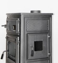 dorello şömine döküm soba kuzine soba camlı soba mf8,5 model