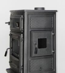 dorello şömine döküm soba kuzine soba camlı soba mf8,5 model