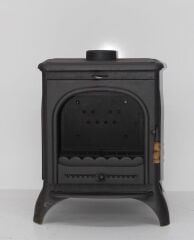 Dorello Kaminofen mit Glasfront, Modell MF68.