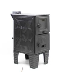 dorello mf36 model kamp sobası döküm soba bungolow sobası