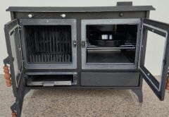 Dorello Kuzine Soba Fırınlı Döküm Soba MF019 Model