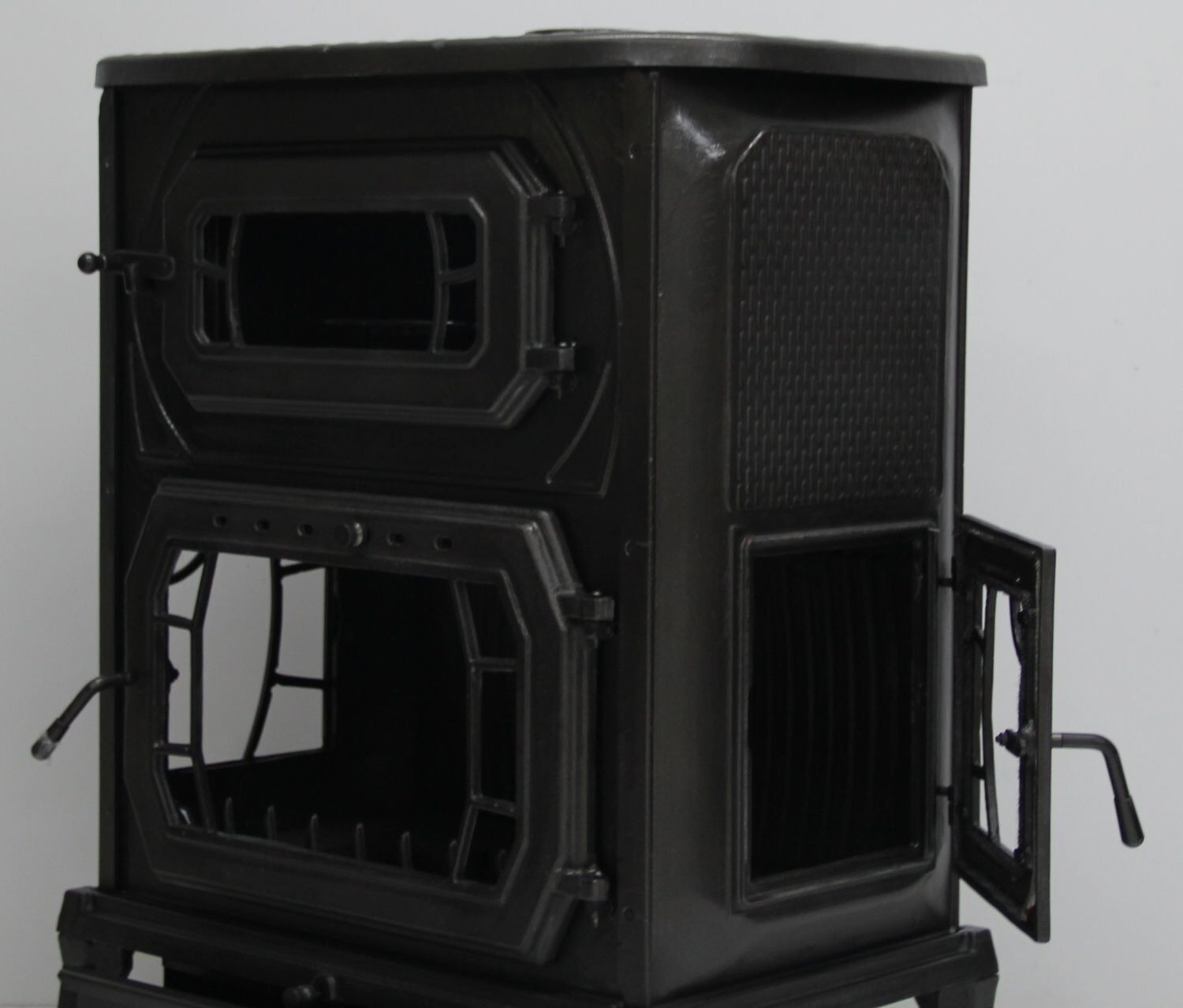 dorello fırınlı soba kuzine soba bungolow sobası döküm soba mf225 model