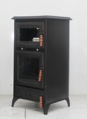Dorello Fırınlı Soba Döküm Soba Dik Kuzine MF111 Model