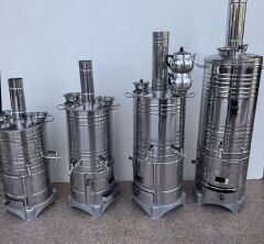Semaver Çay Demleme Çaydanlık 17 litre 25 litre 35 litre 50 litre büyük semaver
