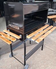 davlumbazlı mangal dorello mf41 -   55 cm lik mangal