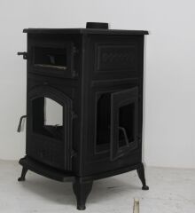 Dorello Döküm Kuzine Soba Fırınlı Kuzine Soba Dik Kuzine Döküm Soba MF008 Model