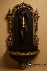 Dorello dokum cesme -Döküm Çeşme - Boyalı çeşme - Bahçe çeşmesi - Musluklu çeşme - dorello