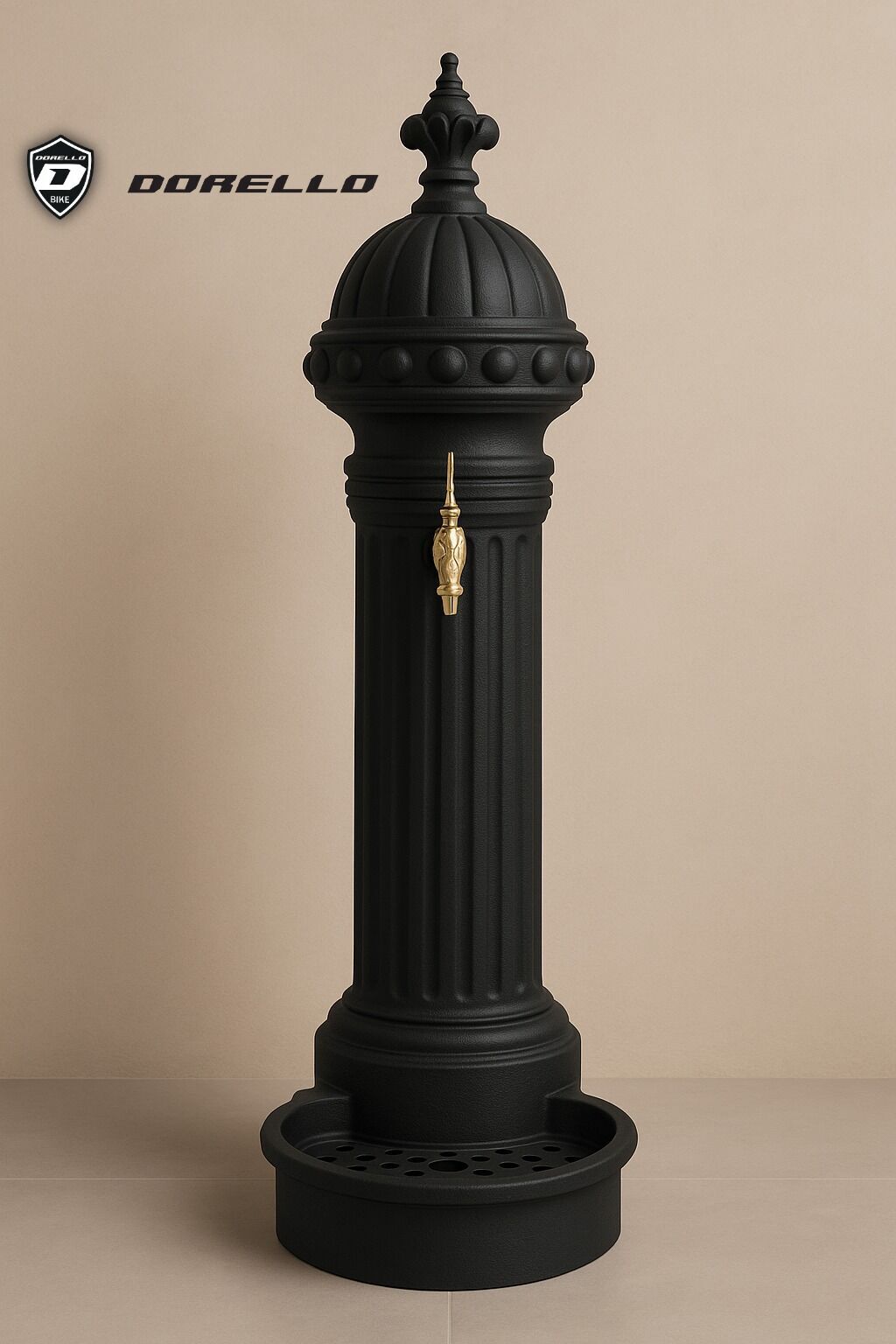 Dorello dokum cesme -Döküm Çeşme - Boyalı çeşme - Bahçe çeşmesi - Musluklu çeşme - dorello