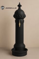 Dorello dokum cesme -Döküm Çeşme - Boyalı çeşme - Bahçe çeşmesi - Musluklu çeşme - dorello