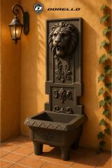 Dorello dokum cesme -Döküm Çeşme - Boyalı çeşme - Bahçe çeşmesi - Musluklu çeşme - dorello