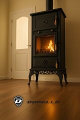 döküm soba  kuzine soba fırınlı soba mf92 model