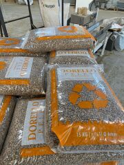 Bursa Pelet Fabrikası - Dorello Pelet Yakıtı 15 KG – %100 Doğal Sıkıştırılmış Biyokütle, Soba ve Kazan Uyumlu 1 ton