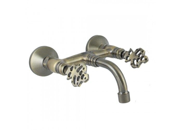 Osmanlı Desenli Çift Kollu Duvar Tipi Batarya