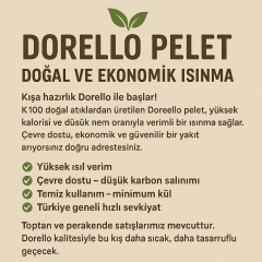 Dorello Pelet – Doğal, Ekonomik ve Verimli Isınma