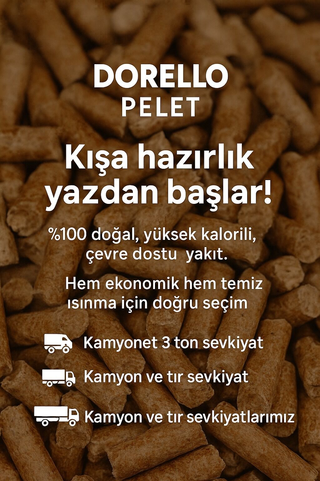 Dorello Pelet – Doğal, Ekonomik ve Verimli Isınma
