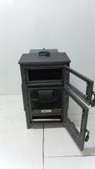 DORELLO Pelet Soba – Ekonomik ve Çevre Dostu Isınma yandan camlı model mf101 model