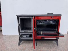 Dokum kuzine soba dokum soba  mf230 model dorello soba bursa dokum soba KIRMIZI SOBA