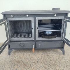 Dorello Döküm Kuzine Soba – Geleneksel Lezzet, Modern Isınma