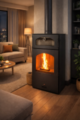 Pelet Sobası Odun Sobası Yüksek Verim & Düşük Yakıt Tüketimi