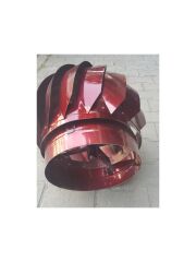 25 cm Rüzgar Gülü Esmatik Baca Aspiratörü Baca Havalandırması Boruya Takılan 25 cm Baca Çapı