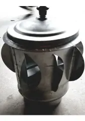 Boru Çapı 13 cm Aspirator Fırıldağı Rüzgar Gülü Döner Soba Bacası Bacamatik