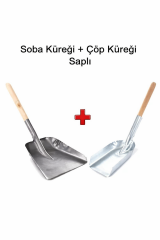 Soba Küreği + Çöp Küreği Saplı – Dayanıklı ve Pratik Kullanım