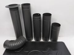 Stove Chimney Pipe Set and Stove Base Sheet