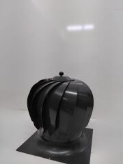 Baca Aspiratörü Döner Şapka 37x37 cm – Soba Borusu Uyumlu Esmatik Rüzgar Gülü Baca Fırıldağı