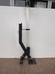 Stylish and Modern Dorello Vertical Heater Rocket Stove for Cafe Environments