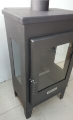 Dorello Pelet Soba Saç Sobadır 3 Camlı Model