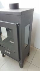 Dorello Pelet Soba Saç Sobadır 3 Camlı Model