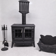 Dorello Şömine Soba Döküm – Yüksek Isı Verimli, Camlı Odun Sobası