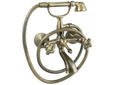 Banyo Musluk Dekoratif Pirinç Musluk  Antik Musluk  Vintage Duvar Tipi Musluk