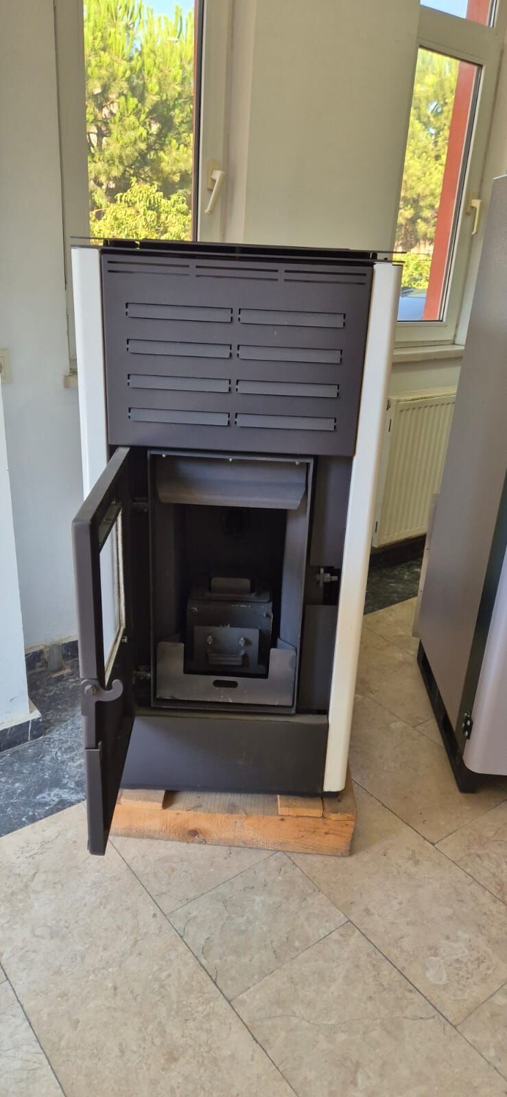 Katı Yakıt Kazanı  Odun Kömür Kazanı  Merkezi Sistem Katı Yakıt Kazanı  Yüksek Verimli Katı Yakıt Kazanı 29 KW