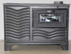 Kuzine Tipi Fırınlı Döküm Soba – Dayanıklı ve Ekonomik  Fırınlı Kuzine Soba (Döküm Gövde) – Uzun Ömürlü