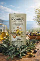 DORELLO Naturel Sızma Zeytinyağı Teneke 5 Litre fabrikadan halka satış