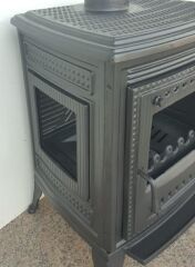 Döküm Şömine Soba | Camlı, Yüksek Isı Verimli