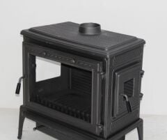 Camlı Döküm Şömine Soba – Güçlü Isıtma & Şık Tasarım