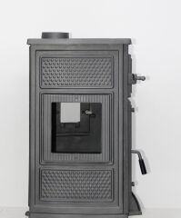 Fırınlı Döküm Kuzine Soba | Camlı, Yüksek Isı Verimli