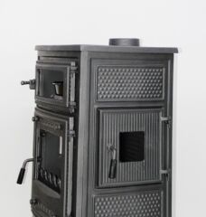 Fırınlı Döküm Kuzine Soba | Camlı, Yüksek Isı Verimli