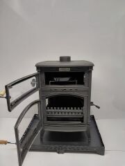 Döküm Soba  Fırınlı Soba – Odun & Kömür Uyumlu