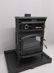 Döküm Soba  Fırınlı Soba – Odun & Kömür Uyumlu