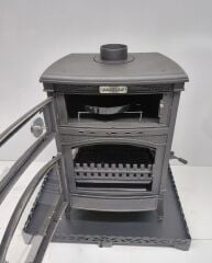 Döküm Soba  Fırınlı Soba – Odun & Kömür Uyumlu  BOSTANCI MODEL