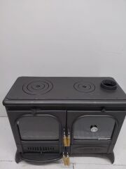 Döküm Kuzine Soba | Yüksek Isı Verimli, Fırınlı, Dayanıklı Dökme Demir